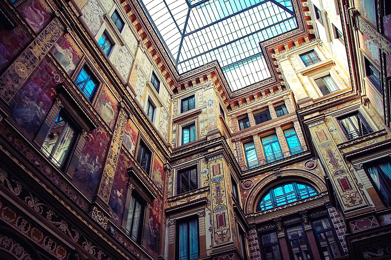 Real alcazar seville painted ceiling room - Alcazar entrance guide