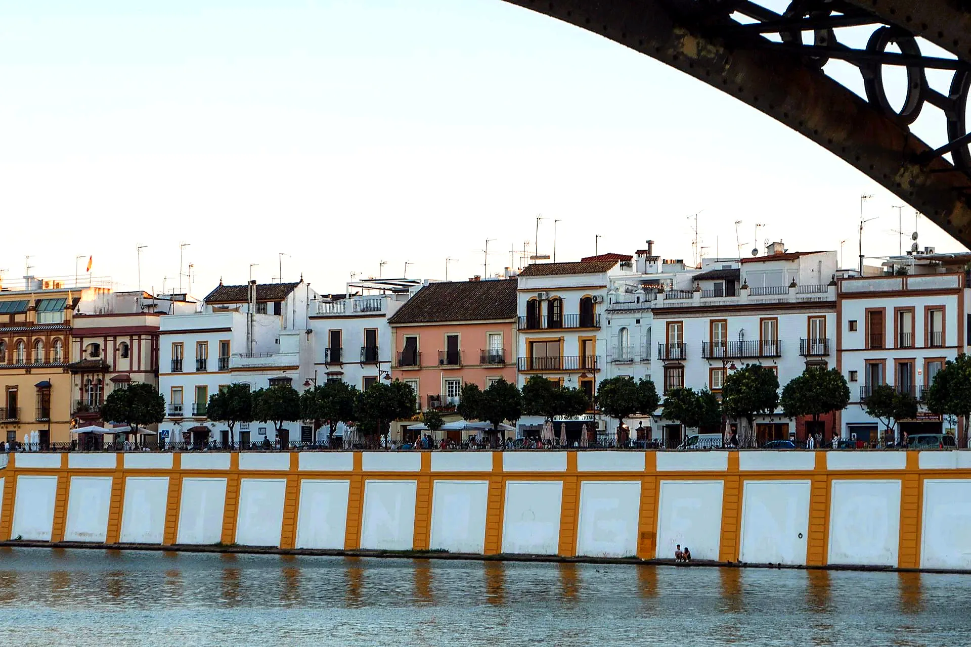 Seville sunset cruise booking Torre del Oro Guadalquivir bridge