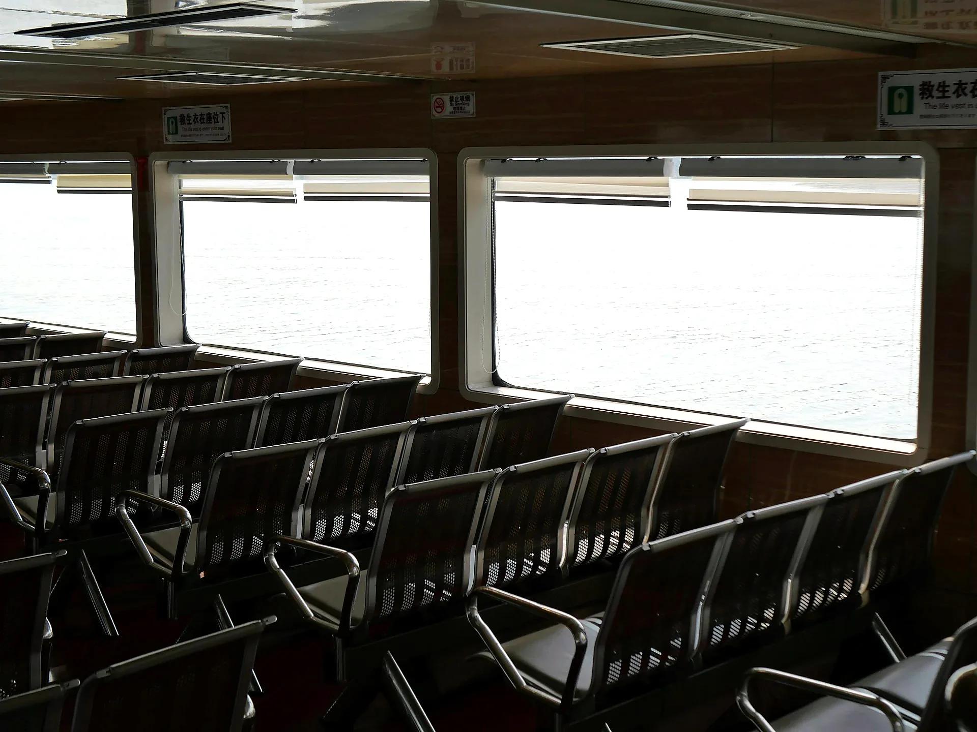 Guadalquivir cruise boat interior Seville