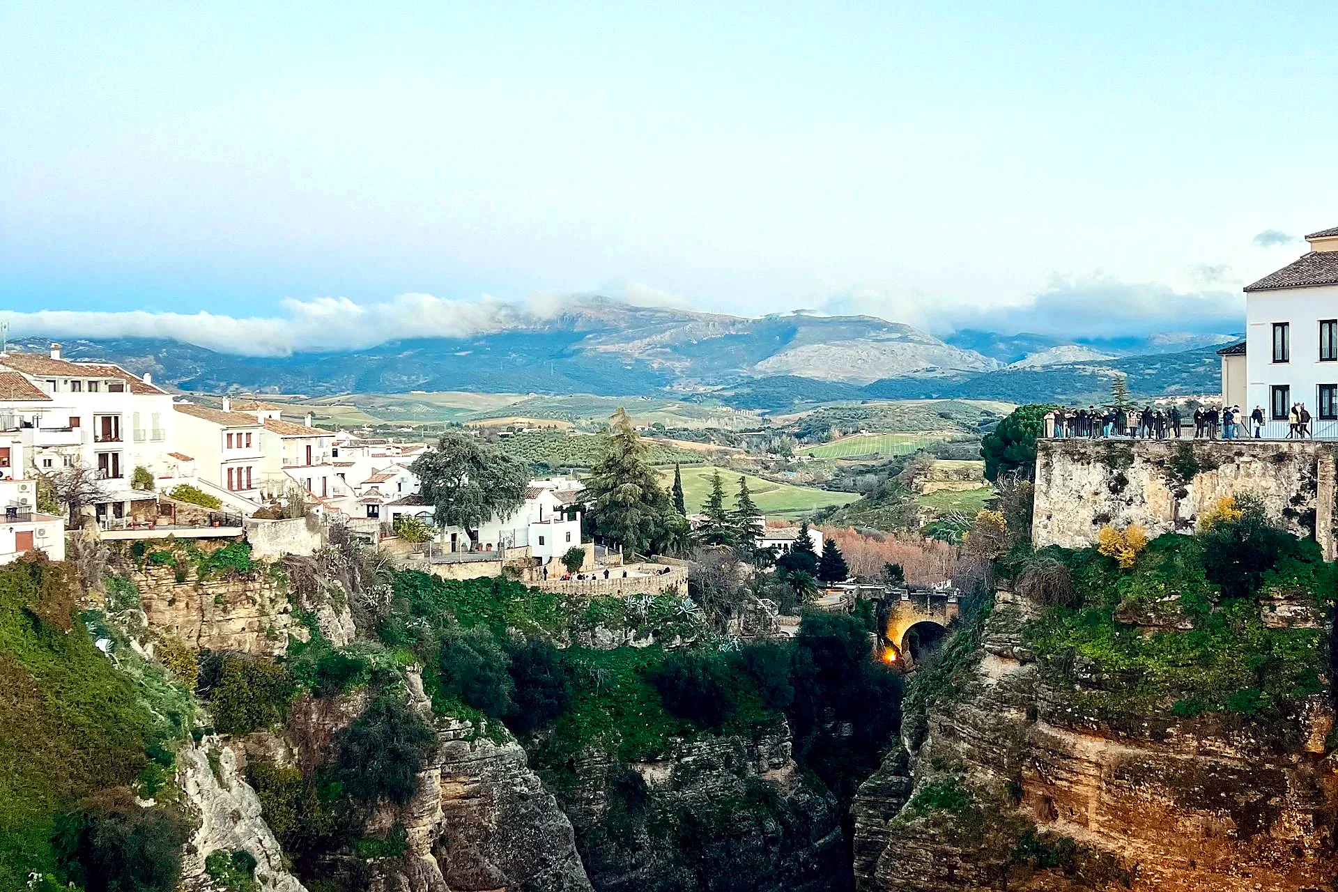 Puente Nuevo bridge Ronda gorge day trip from Seville