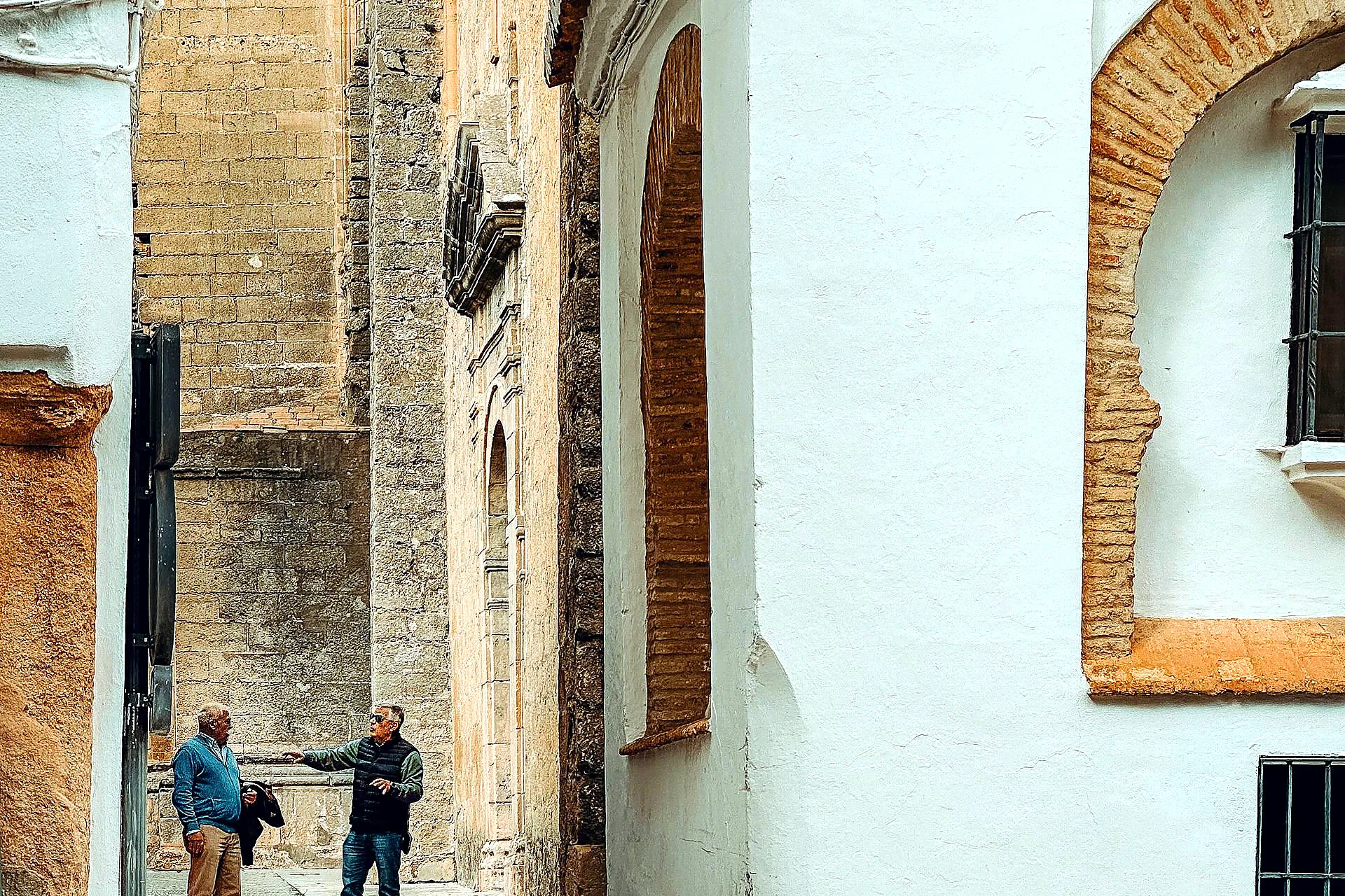 Ronda old town streets